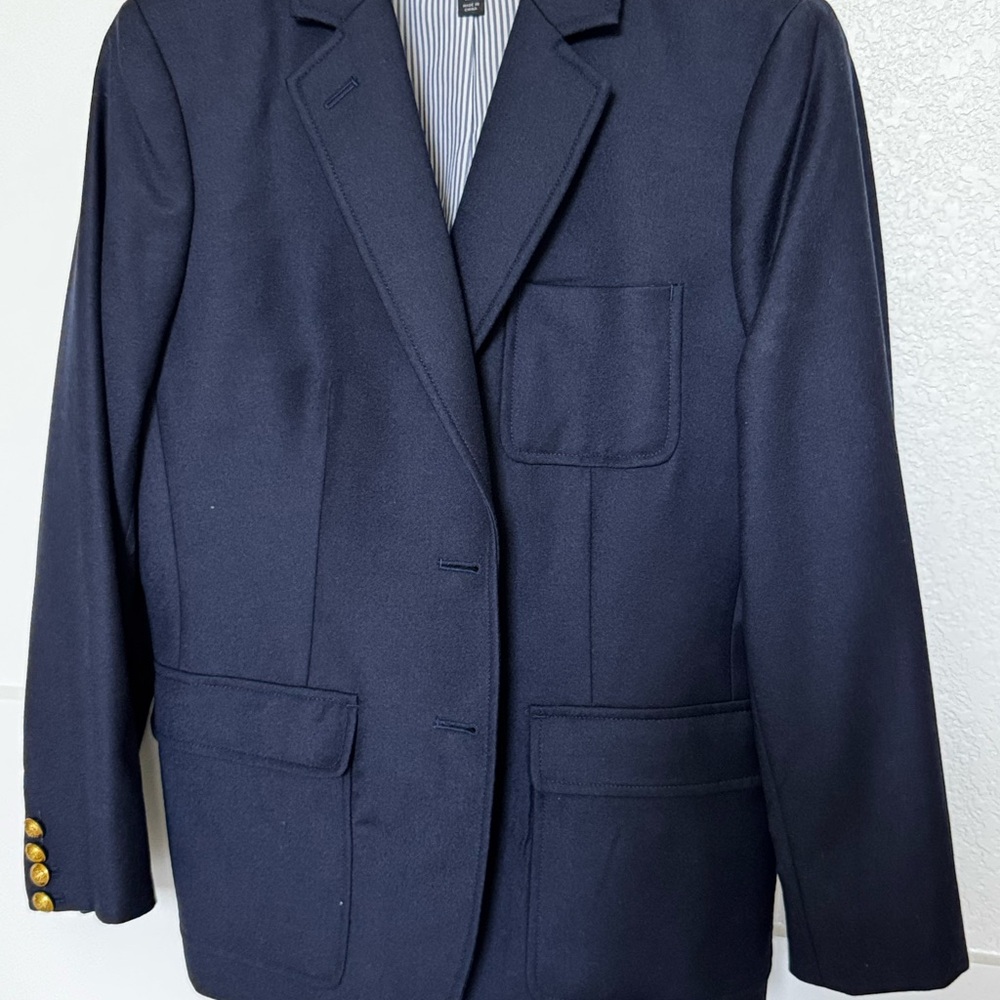 J. Crew Women’s Blazer with Striped Lining- NWOT